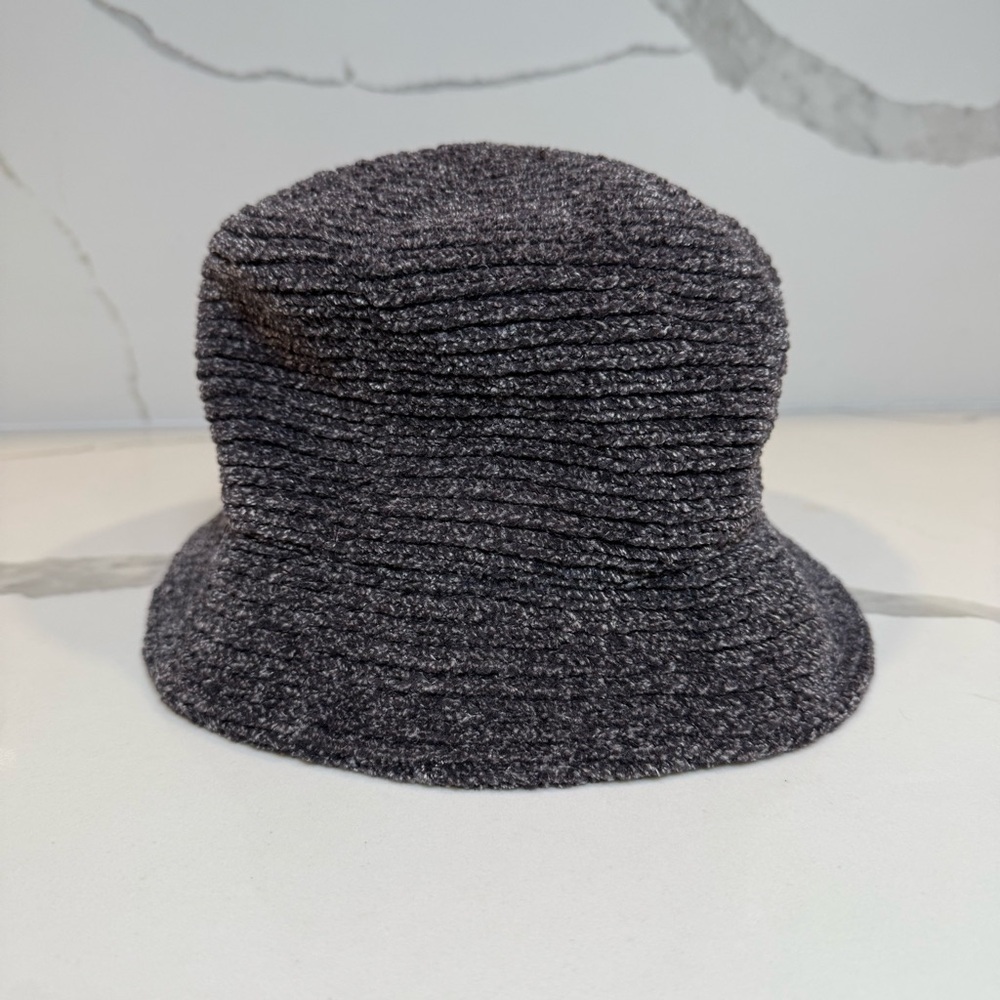 Betmar NY vintage Bucket Hat Charcoal Gray Woven Poly Acrylic Blend Womens OS‎
